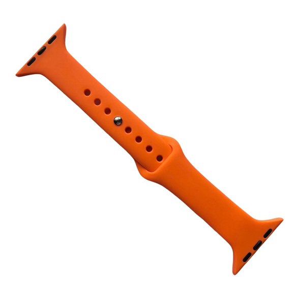 5/$20 NEW Orange SLiM Silicone Sport Band 44/45/49 mm S/M - Picture 2 of 8